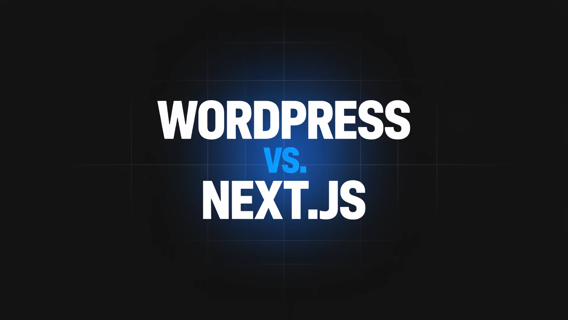 WordPress vs. Next.js: Welches System passt zu deiner Website?
